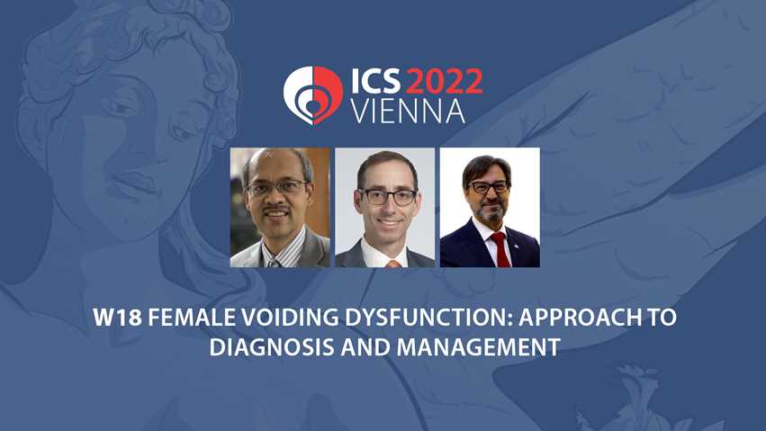 W18 Female Voiding Dysfunction: Approach to Diagnosis and Management
